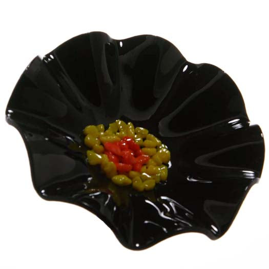 Black Replacement Flower - Glass Flowers by Scott Johnson