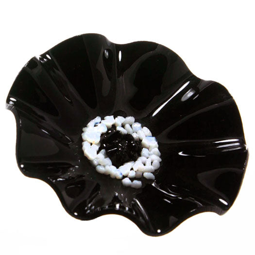 Black Replacement Flower - Glass Flowers by Scott Johnson