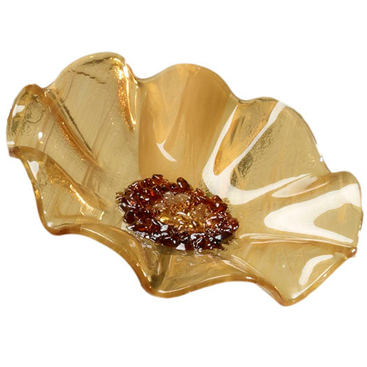 Butterscotch Replacement Flower - Glass Flowers by Scott Johnson