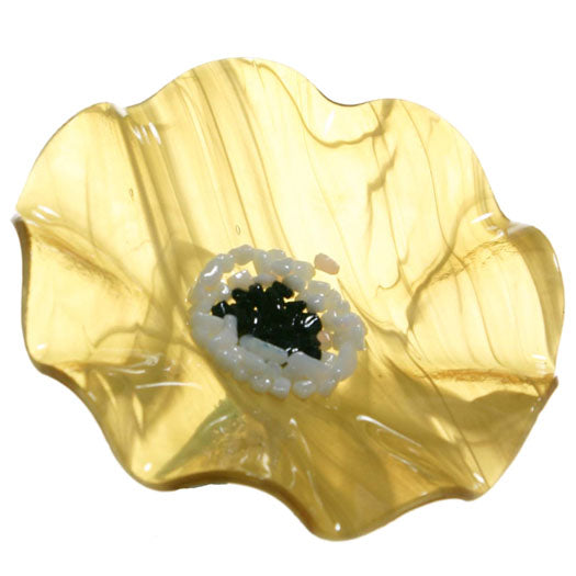 Butterscotch Replacement Flower - Glass Flowers by Scott Johnson