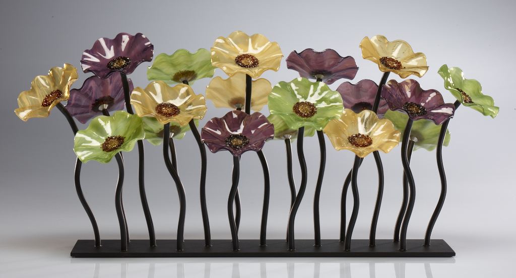 Garden 19 Aspen 182 - Glass Flowers by Scott Johnson