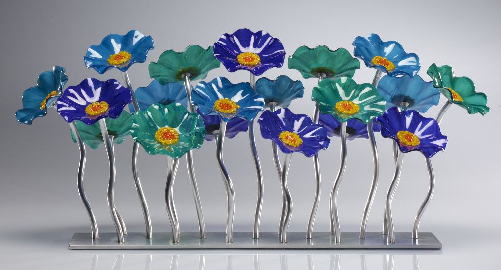 Garden 19 Venice 178 – Glass Flowers by Scott Johnson