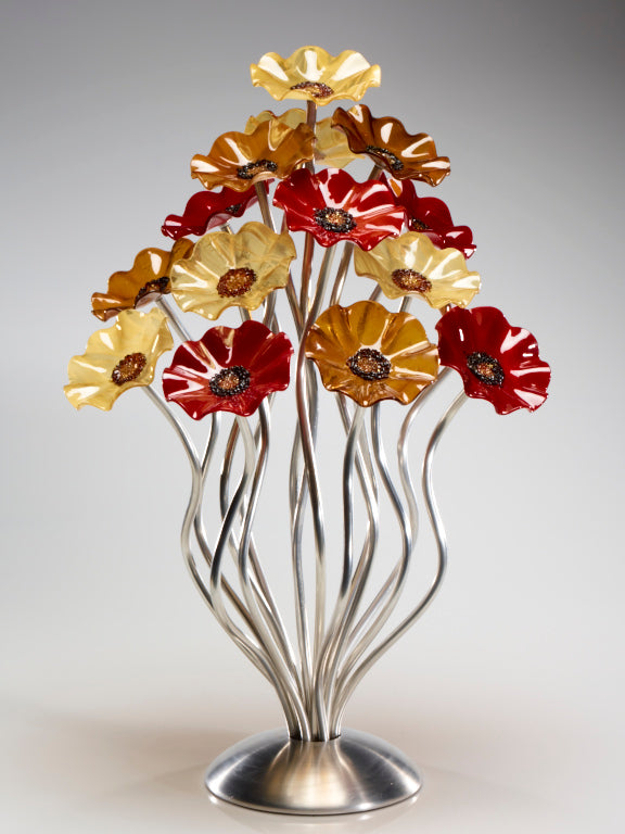 15 flower tree Chicago - Glass Flowers by Scott Johnson