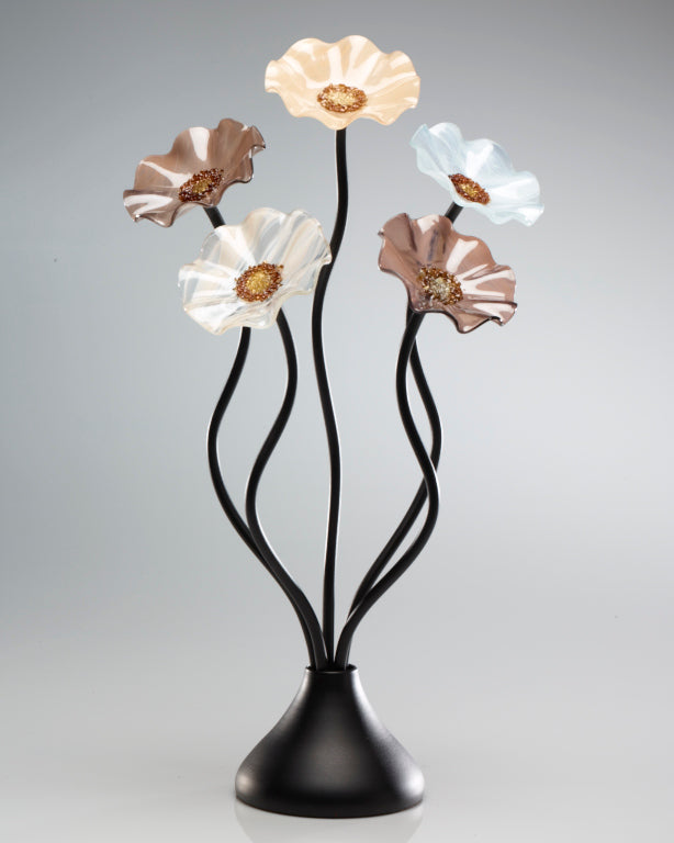 5 Flower Lincolnshire - Glass Flowers by Scott Johnson