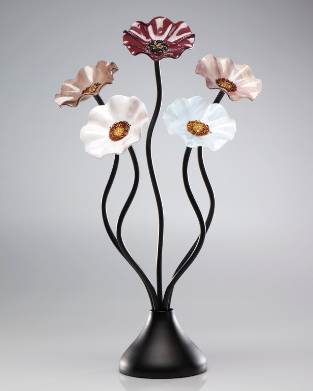 5 Flower Venice - Glass Flowers by Scott Johnson