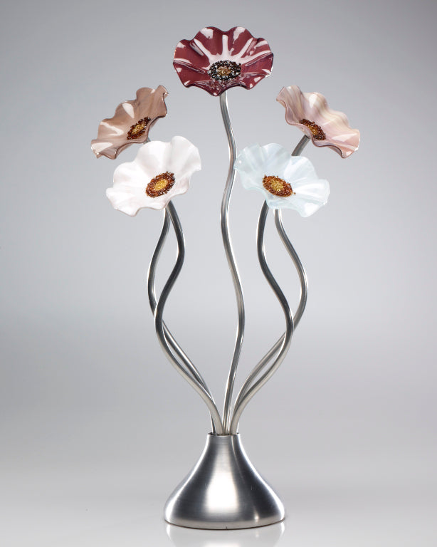 5 Flower Venice - Glass Flowers by Scott Johnson