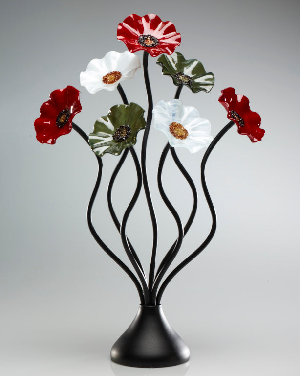 7 Flower holiday - Glass Flowers by Scott Johnson