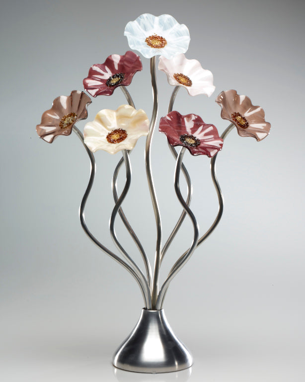 7 Flower Venice - Glass Flowers by Scott Johnson