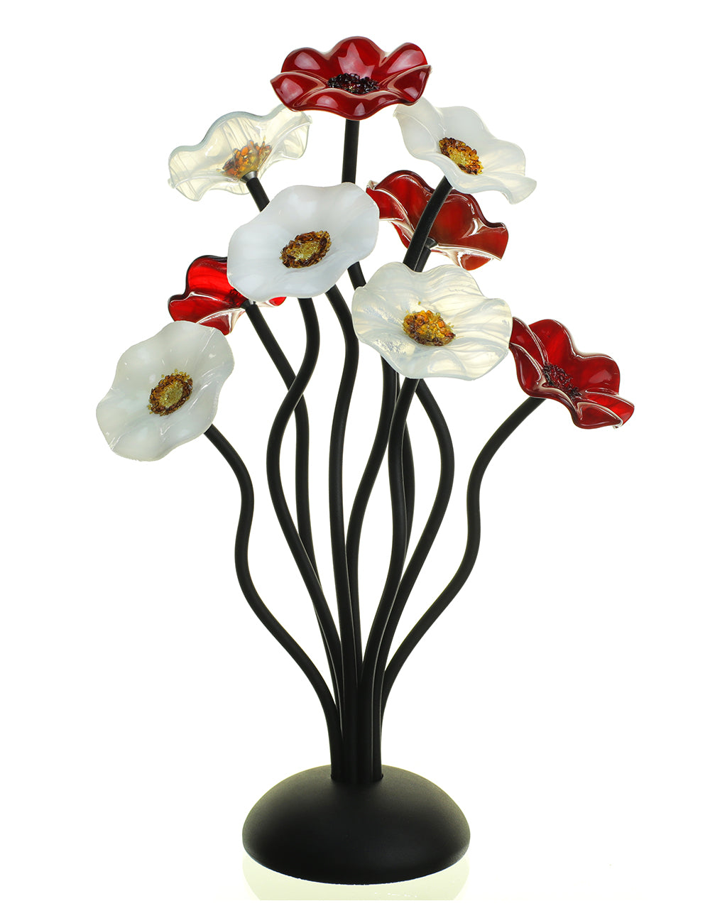 9 flower Christmas - Glass Flowers by Scott Johnson
