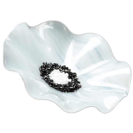 White Replacement Flower - Glass Flowers by Scott Johnson
