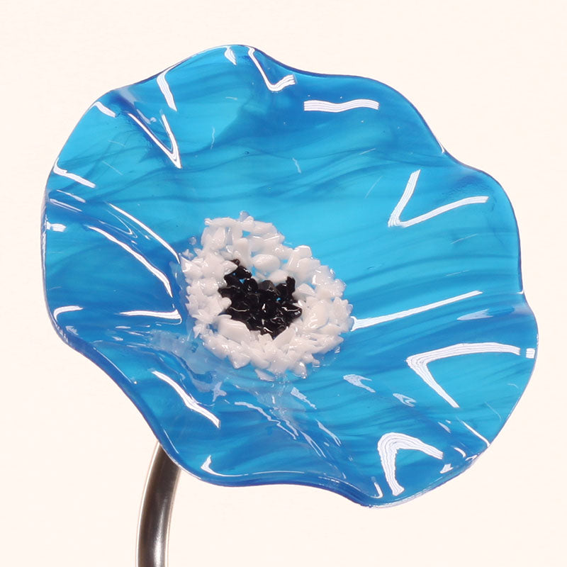 Aqua Replacement Flower - Glass Flowers by Scott Johnson