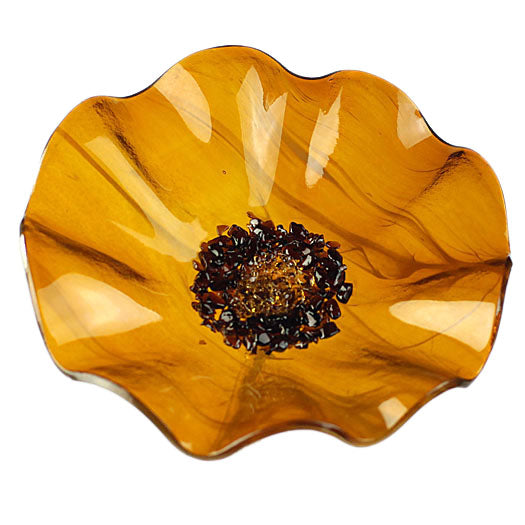 Caramel Replacement Flower - Glass Flowers by Scott Johnson