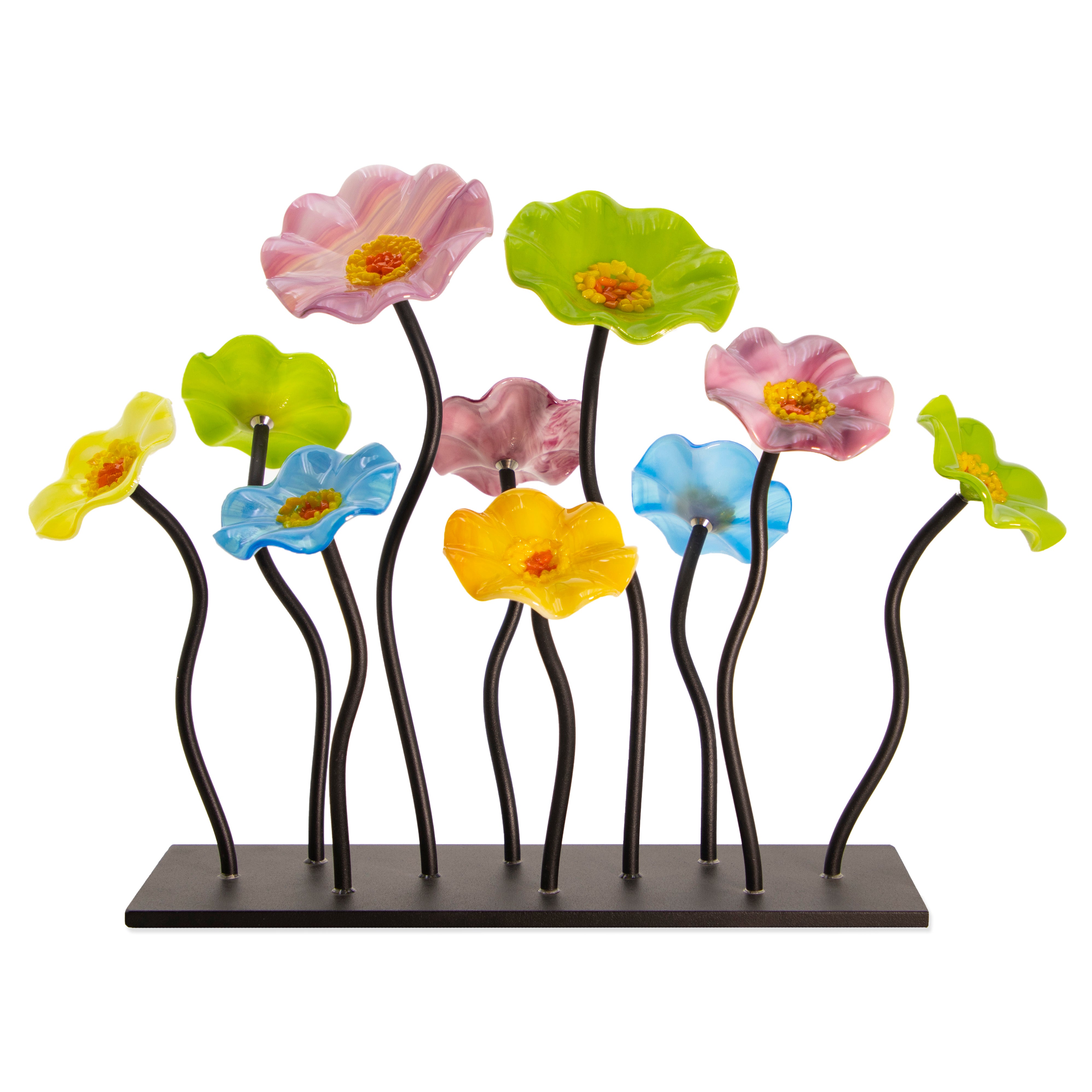 Garden 10 Pastel: A Vibrant Symphony of Handcrafted Glass Flowers