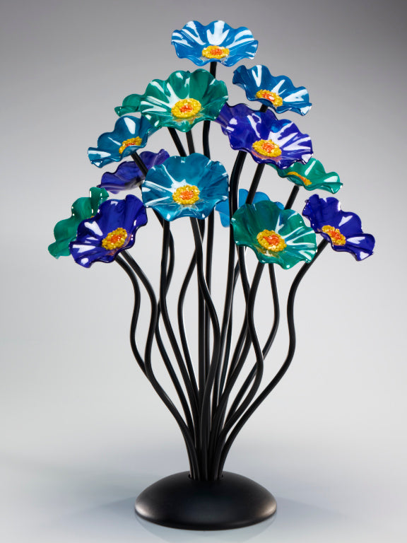 15 flower tree Ocean - Glass Flowers by Scott Johnson