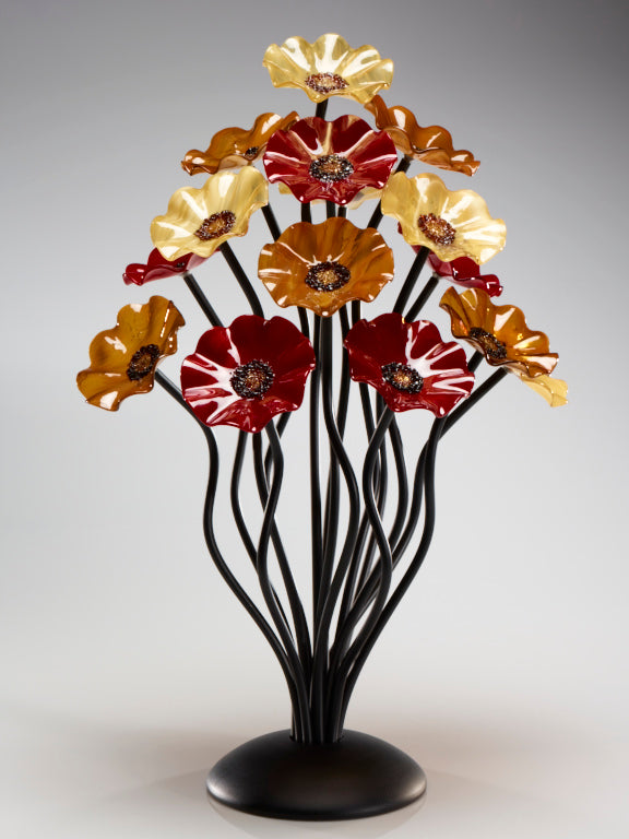 15 flower tree Chicago - Glass Flowers by Scott Johnson