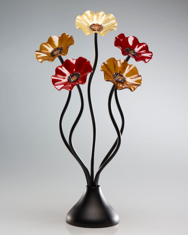 5 Flower Chicago - Glass Flowers by Scott Johnson