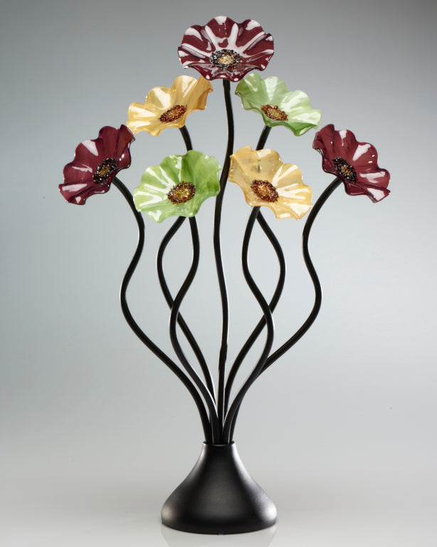 7 Flower Aspen 182 - Glass Flowers by Scott Johnson