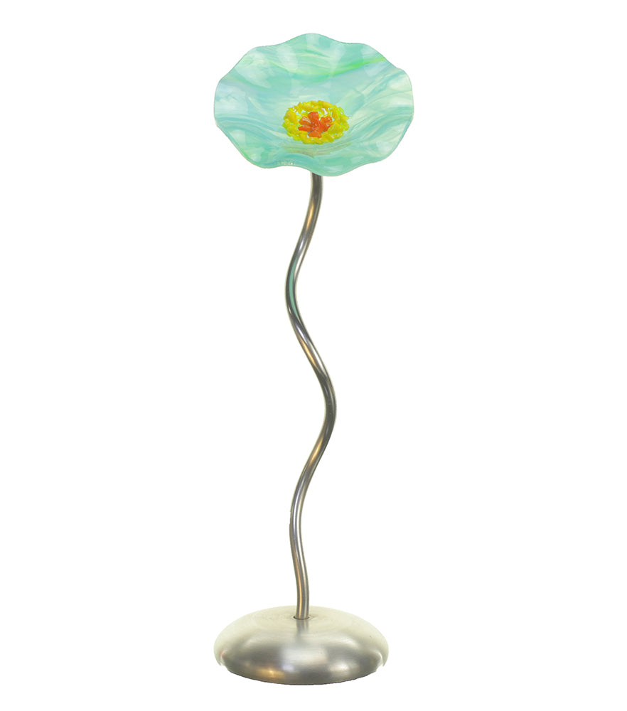 Single Stem - Mint - Glass Flowers by Scott Johnson