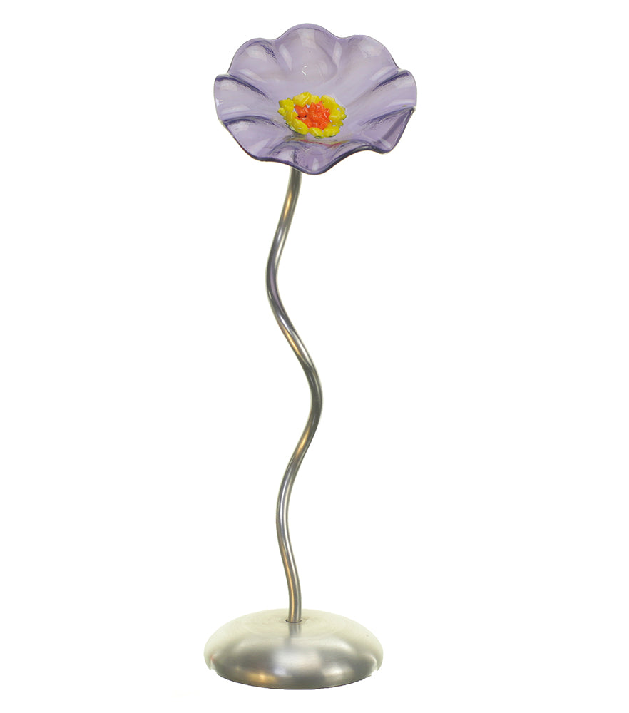 Single Stem - Purple - Glass Flowers by Scott Johnson