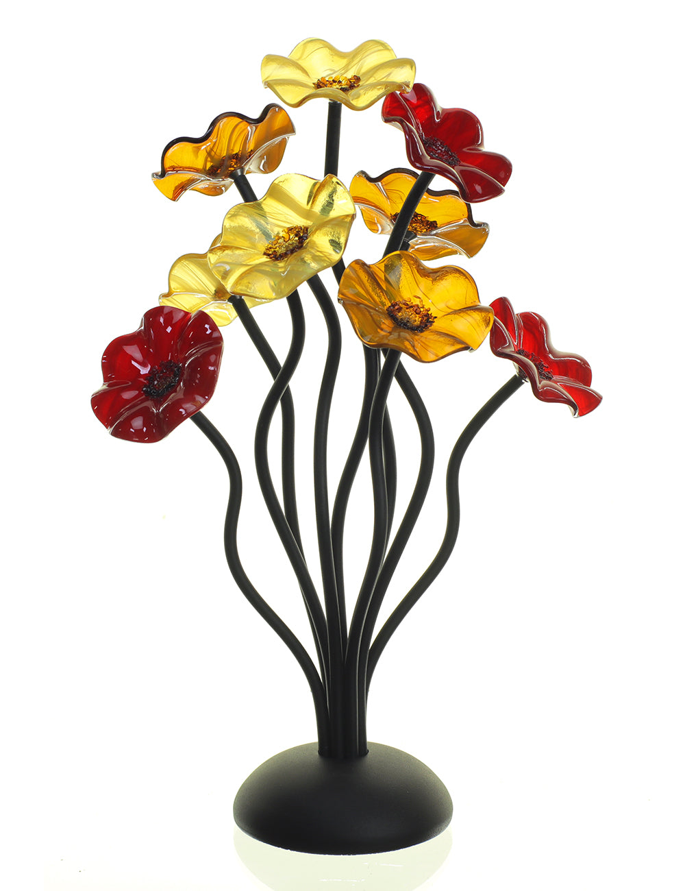 9 flower Chicago - Glass Flowers by Scott Johnson