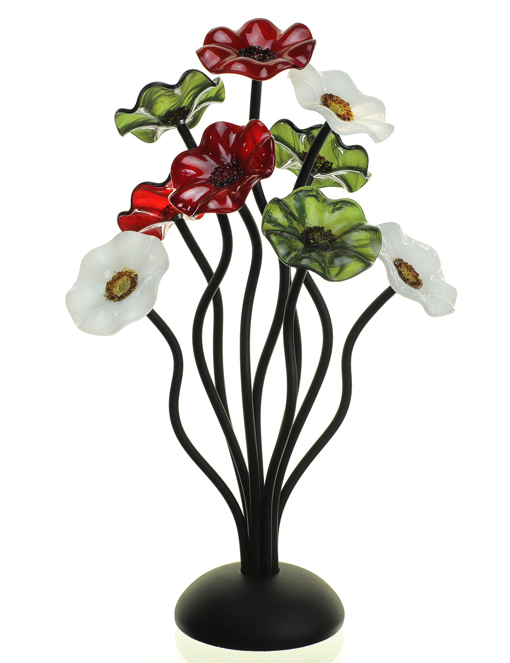 9 flower holiday - Glass Flowers by Scott Johnson