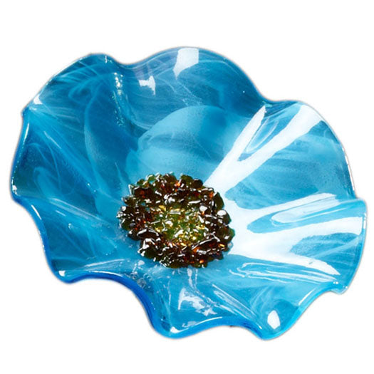 Turquoise Replacement Flower - Glass Flowers by Scott Johnson