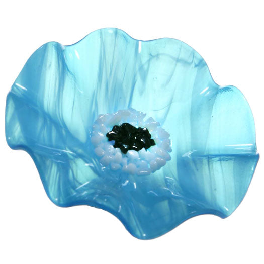 Turquoise Replacement Flower - Glass Flowers by Scott Johnson